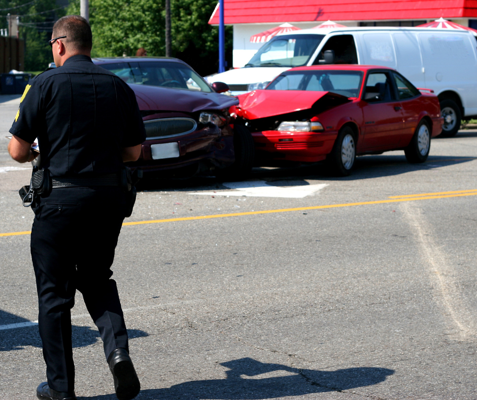 Por lo general, la policía hace un informe detallado del accidente